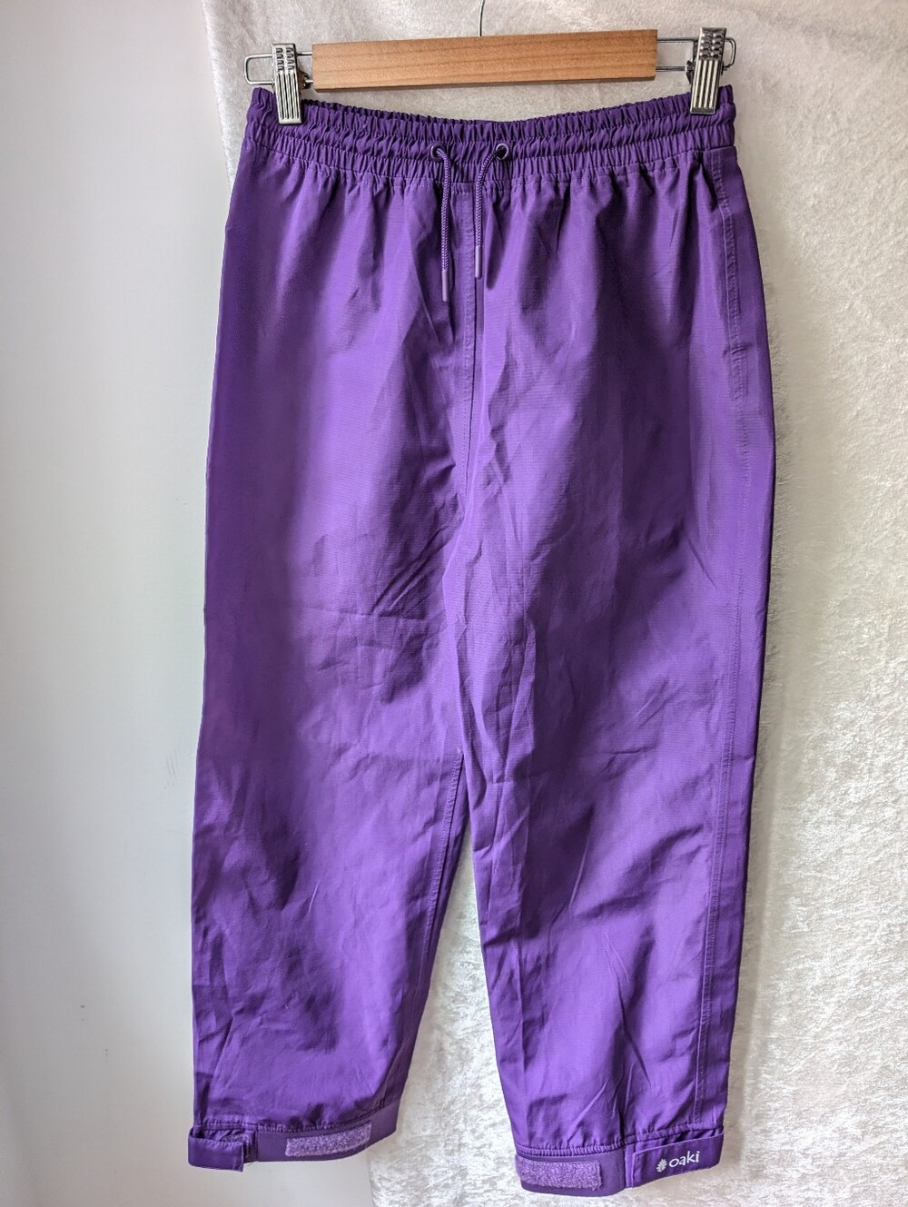 Oaki Rain Pants Kids 12/13 Purple Snow